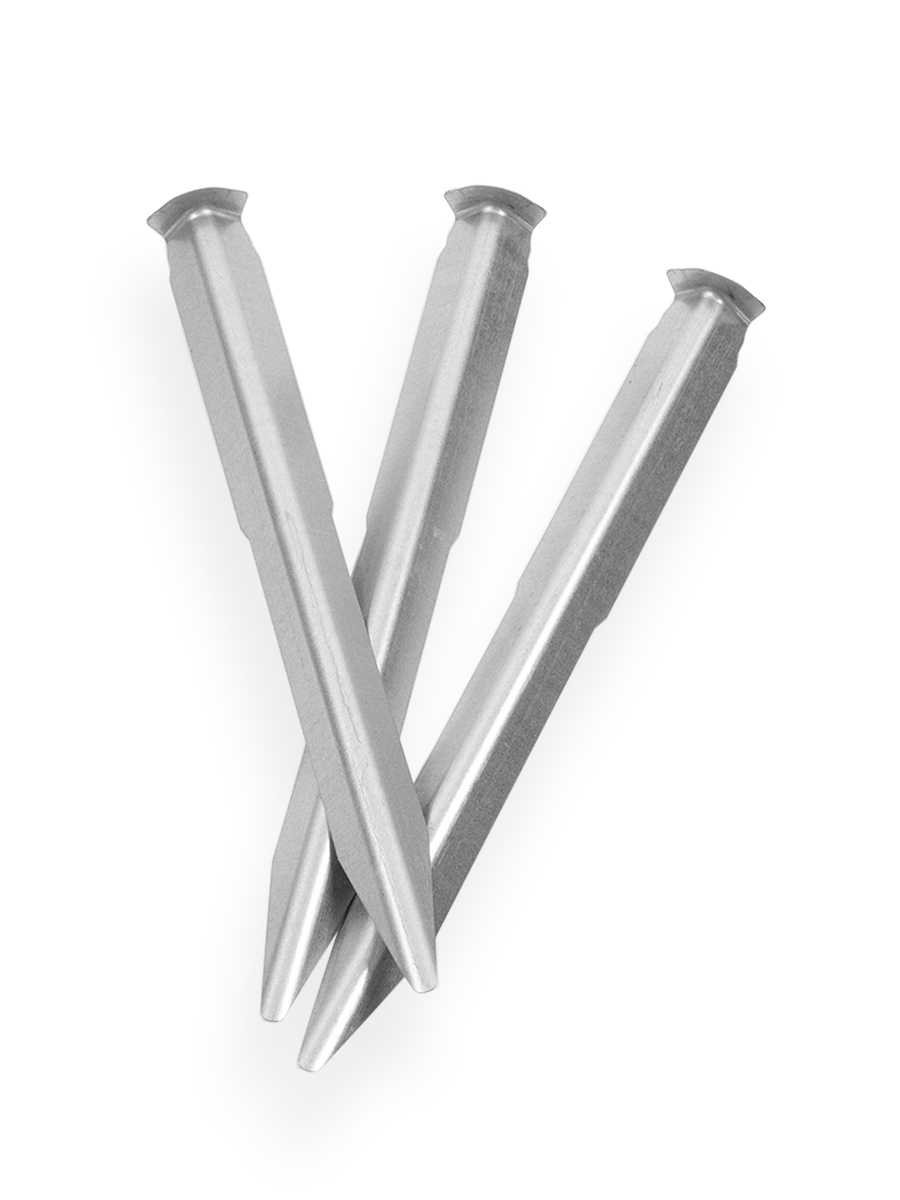 Grondpennen verzinkt PRO, 40cm doos 10 stuks