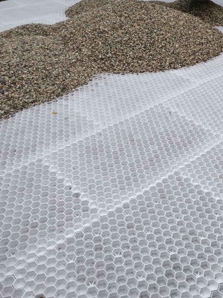 EuroGravel PRO grindplaat aangelegd