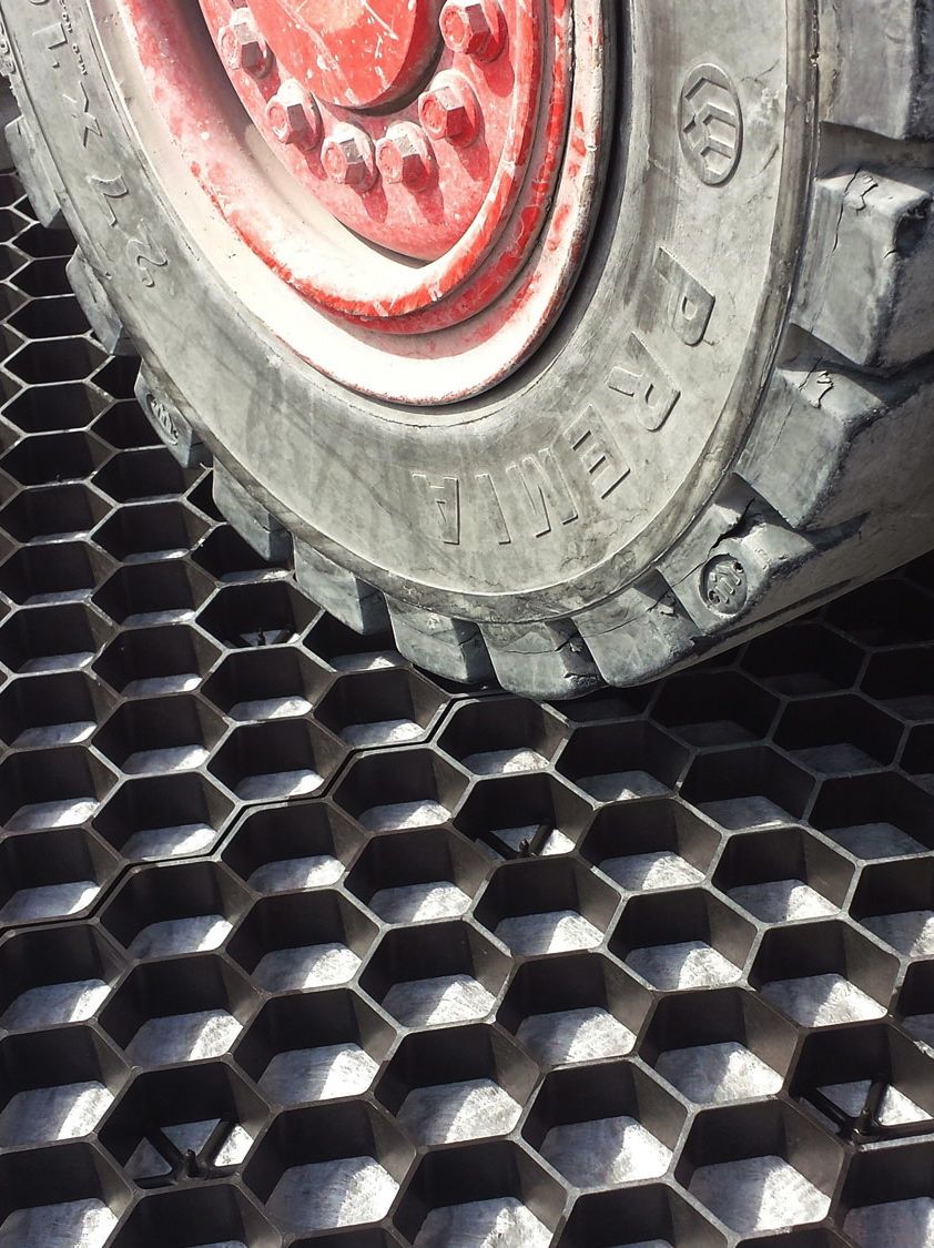 EuroGravel PRO grindstabilisatie / grindmatten zwart - geschikt voor zware belasting