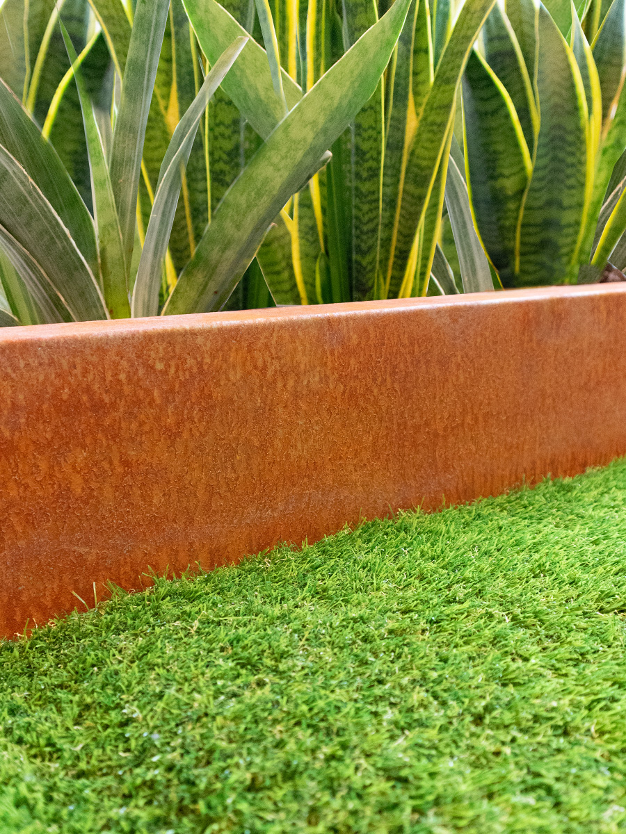 Multi-Edge PROFILE Corten staal u-profiel voor opsluitbanden 15 x 6 x 5 x 149 cm
