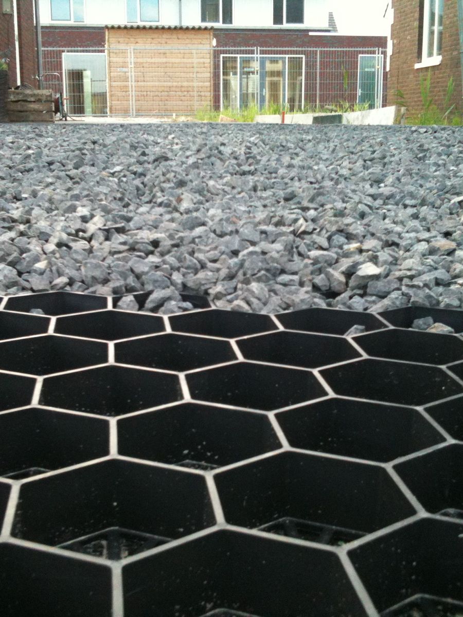 Easygravel grindmat klein gevuld