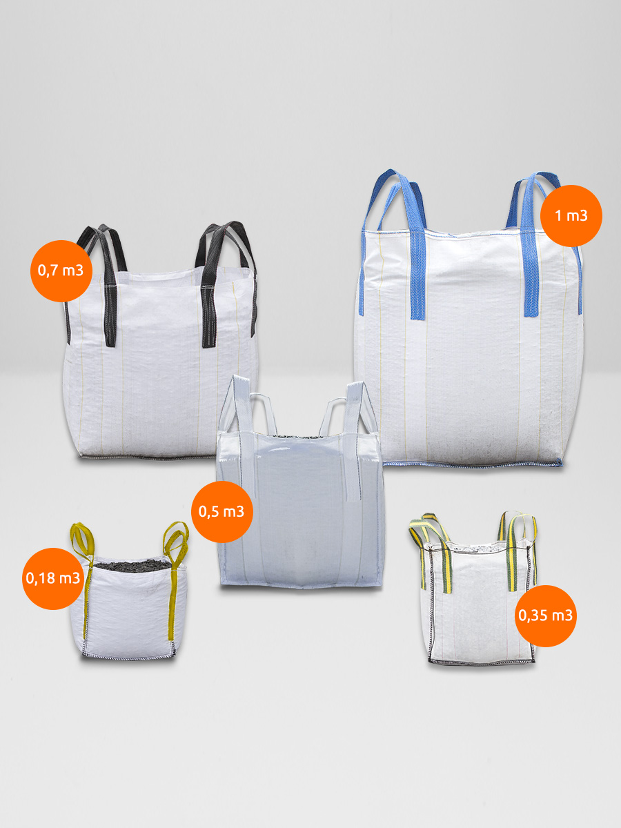 Lege Minibag / Midibag / Bigbag (Tuinafvalzak)
