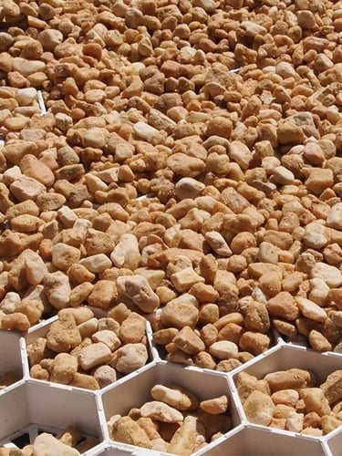 Easygravel 3XL grindstabilisatie wit aangelegd 