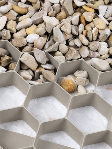 Volle pallet grindstabilisatie EuroGravel PLUS beige (42,55m2)