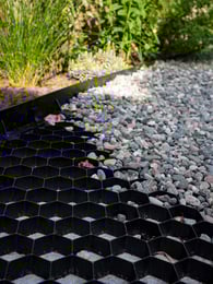 Grindstabilisatie EuroGravel PLUS zwart per m2
