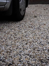 Grindstabilisatie EuroGravel PRO Wit per m2