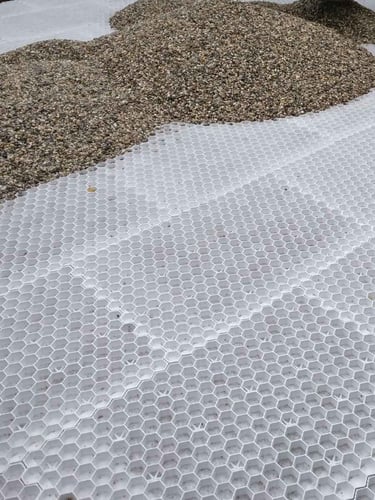 EuroGravel PRO grindplaat aangelegd