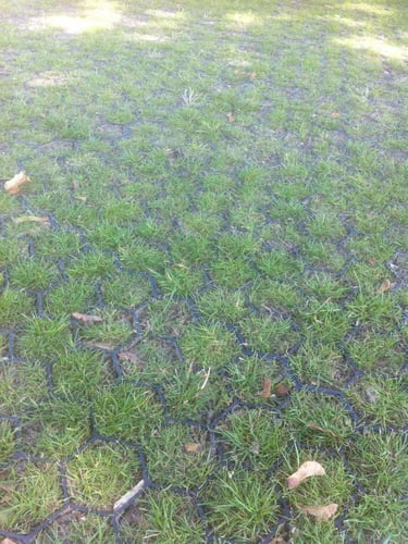 Easygravel 3XL grasdallen aangelegd