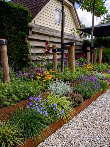 Multi-Edge ADVANCE Afboording Corten staal, per stuk