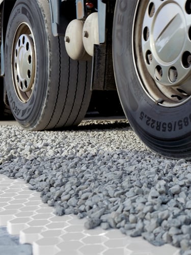 EuroGravel PLUS wit aangelegd